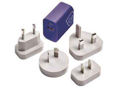 USB-A Og USB-C Oplader Til Hele Verden