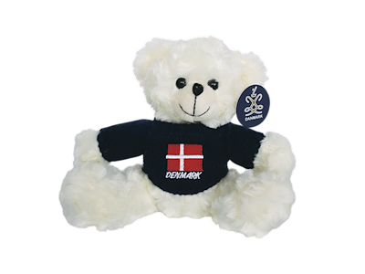 Plys Blå Trøje Flag