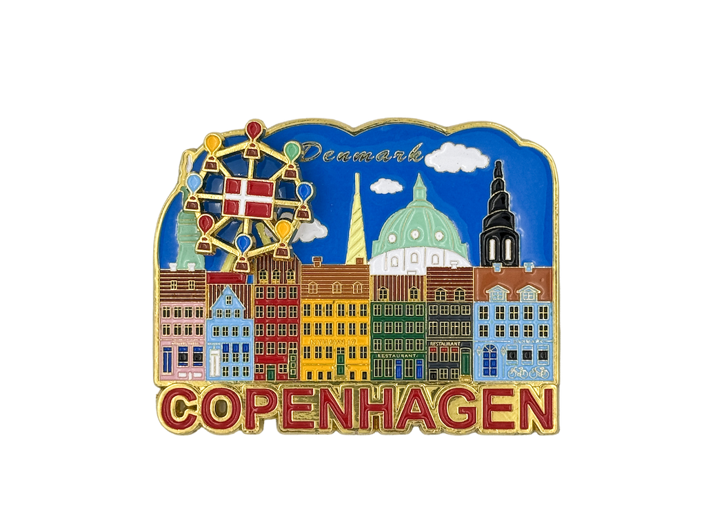 Magnet, CPH huse, spinning ballongynge + flag