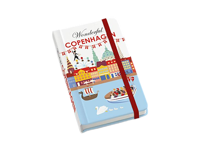 Notesbog m/band, Wonderful CPH