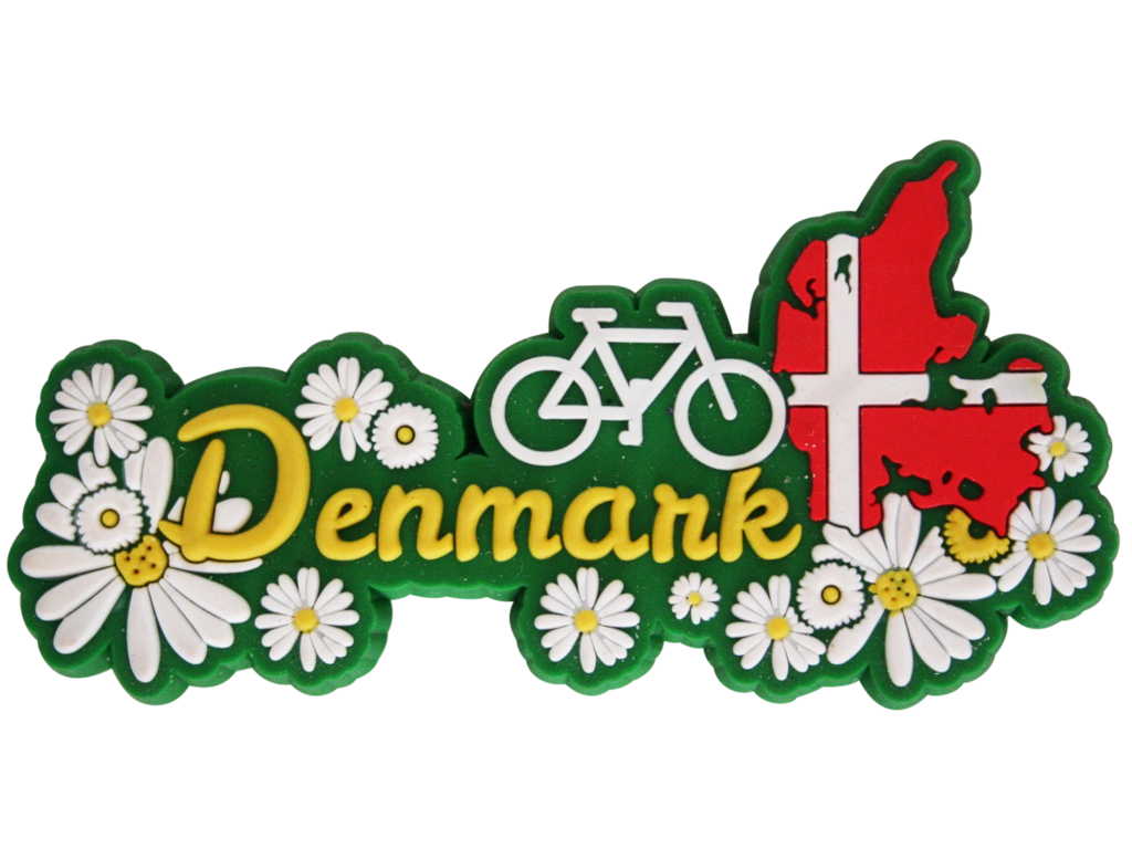 Magnet, DK Blomster grøn