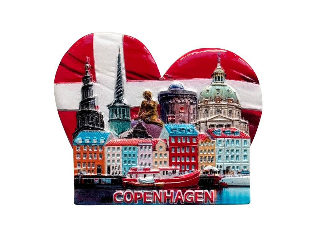 Magnet, CPH Tårne Hjerte Flag