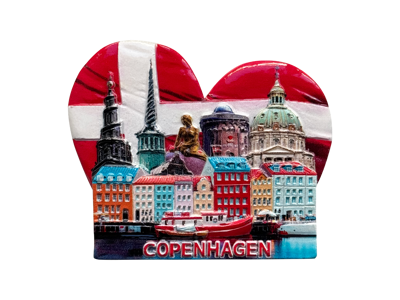 Magnet, CPH Tårne Hjerte Flag