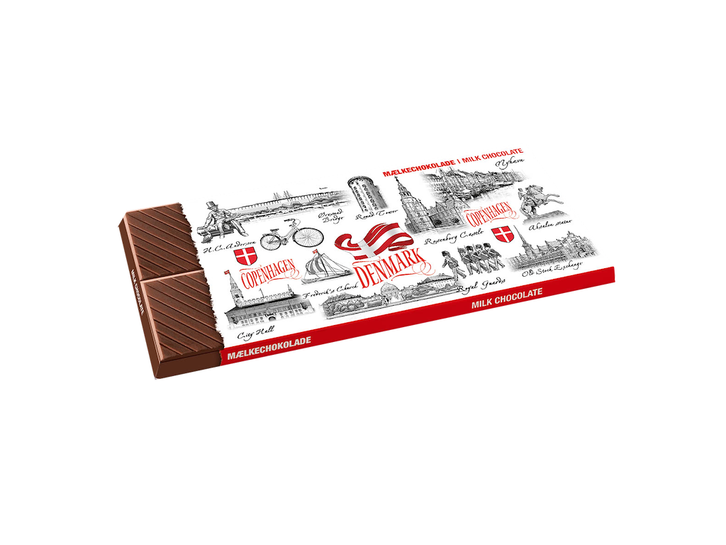 Mælkechokolade, 100 Gram Black & White