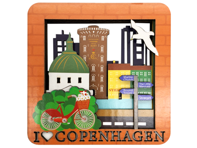Træmagnet 3D, Copenhagen