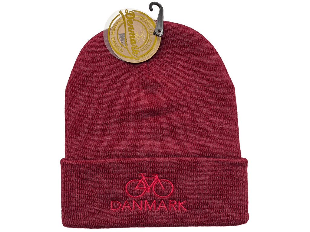 Beanie - Vinrød - Cykel