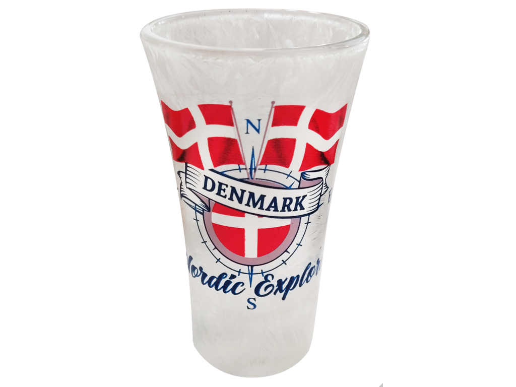 Shotglas, 2 Flag Nordic Explorer
