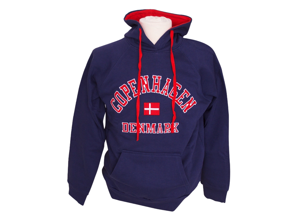 Hoodie, CPH Denmark Navy Voksen