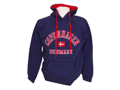Hoodie, CPH Denmark Navy Voksen