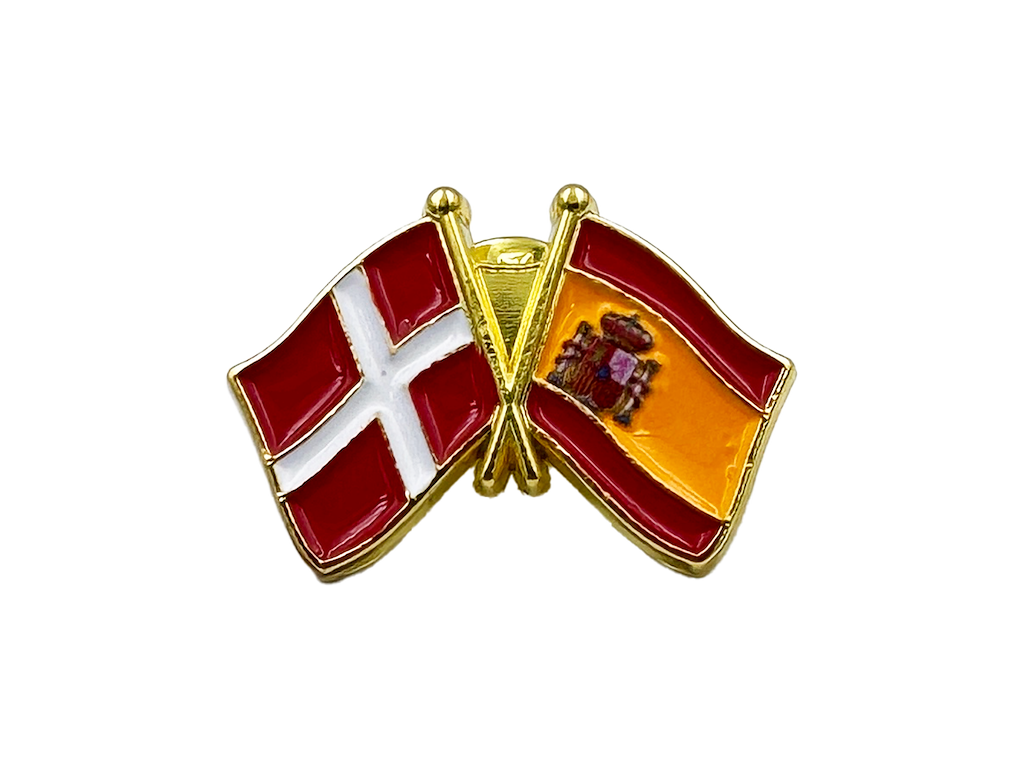 Pin, To Flag, DK-Spanien