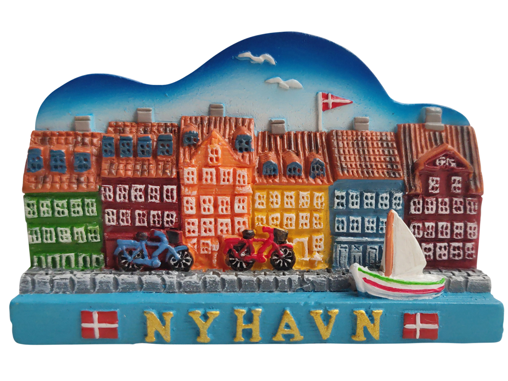 Magnet Nyhavn 3D