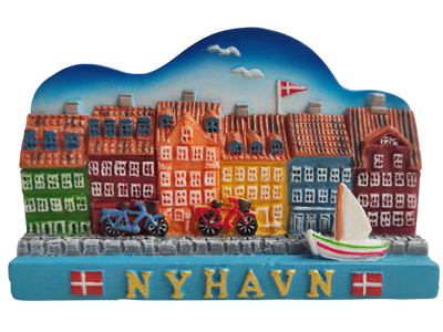 Magnet Nyhavn 3D