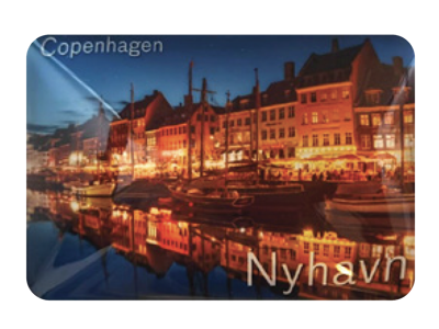 Glasmagnet, Nyhavn By Night