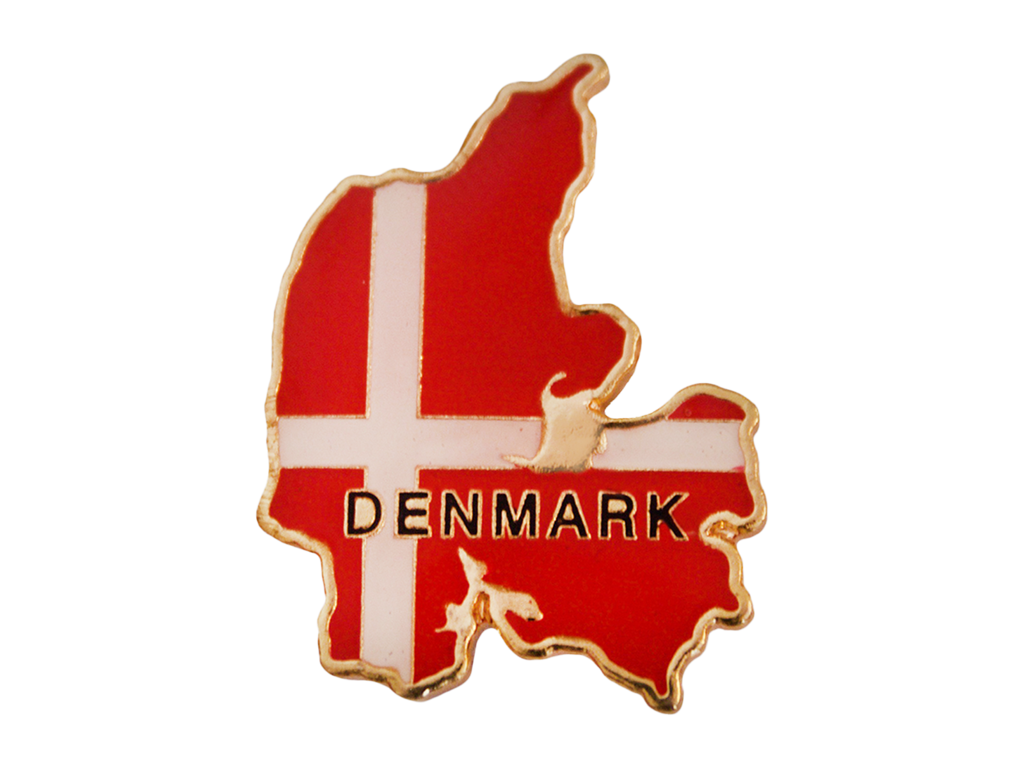 Pin Kort Og Flag