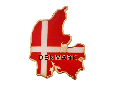 Pin Kort Og Flag