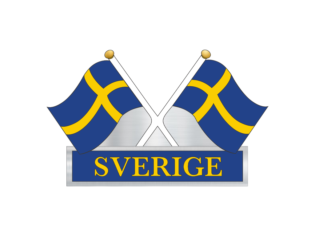 Klistermærke, SE 2 Flag Folie
