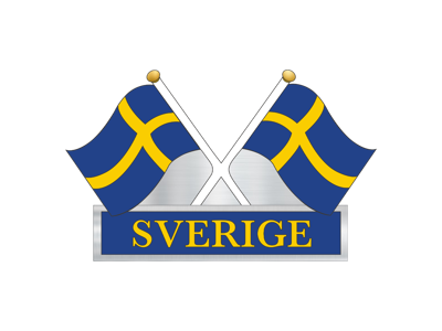 Klistermærke, SE 2 Flag Folie