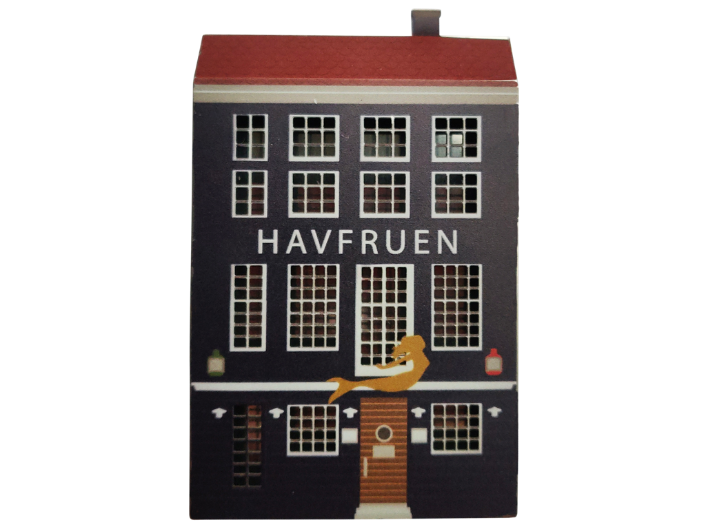 Magnet Havfruen 3D Metal