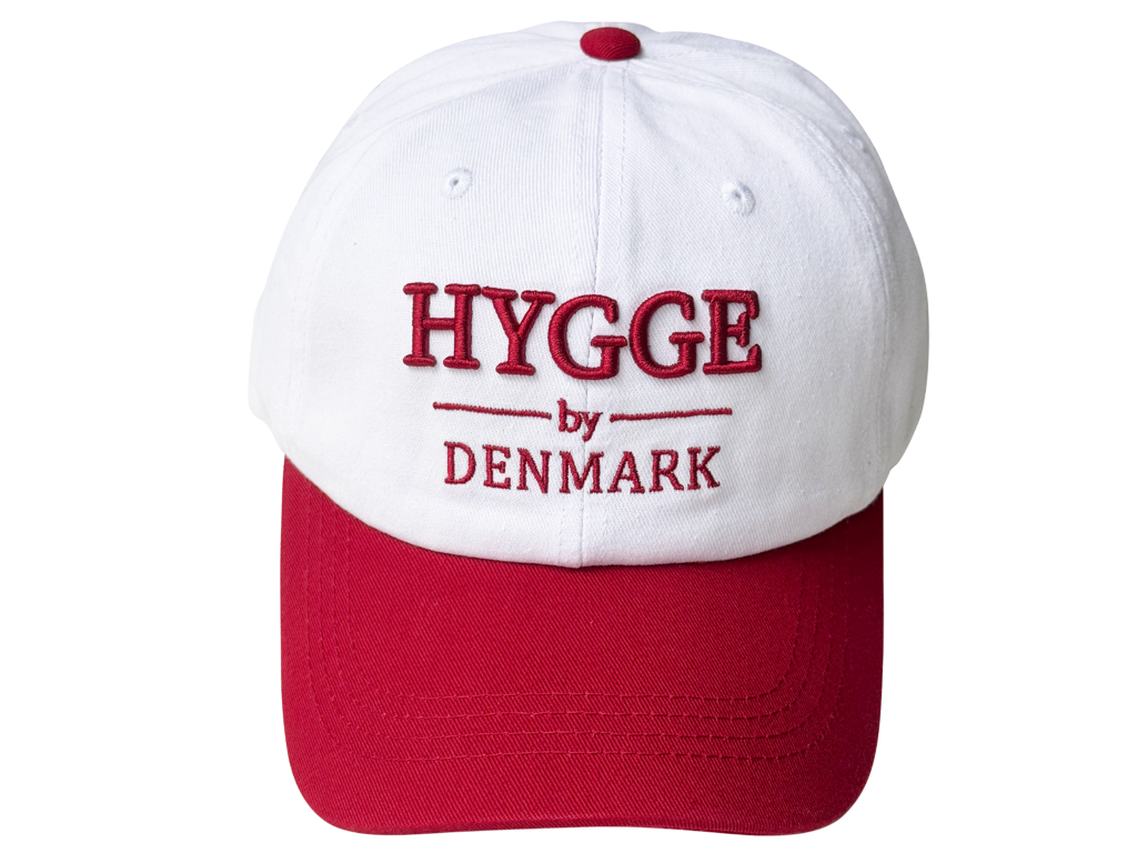 Kasket Hvid/Rød Hygge by Copenhagen