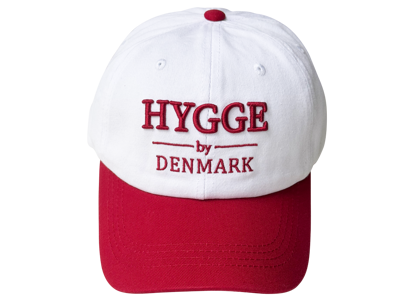 Kasket Hvid/Rød Hygge by Copenhagen