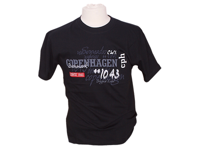 T-shirt 1043 Sort