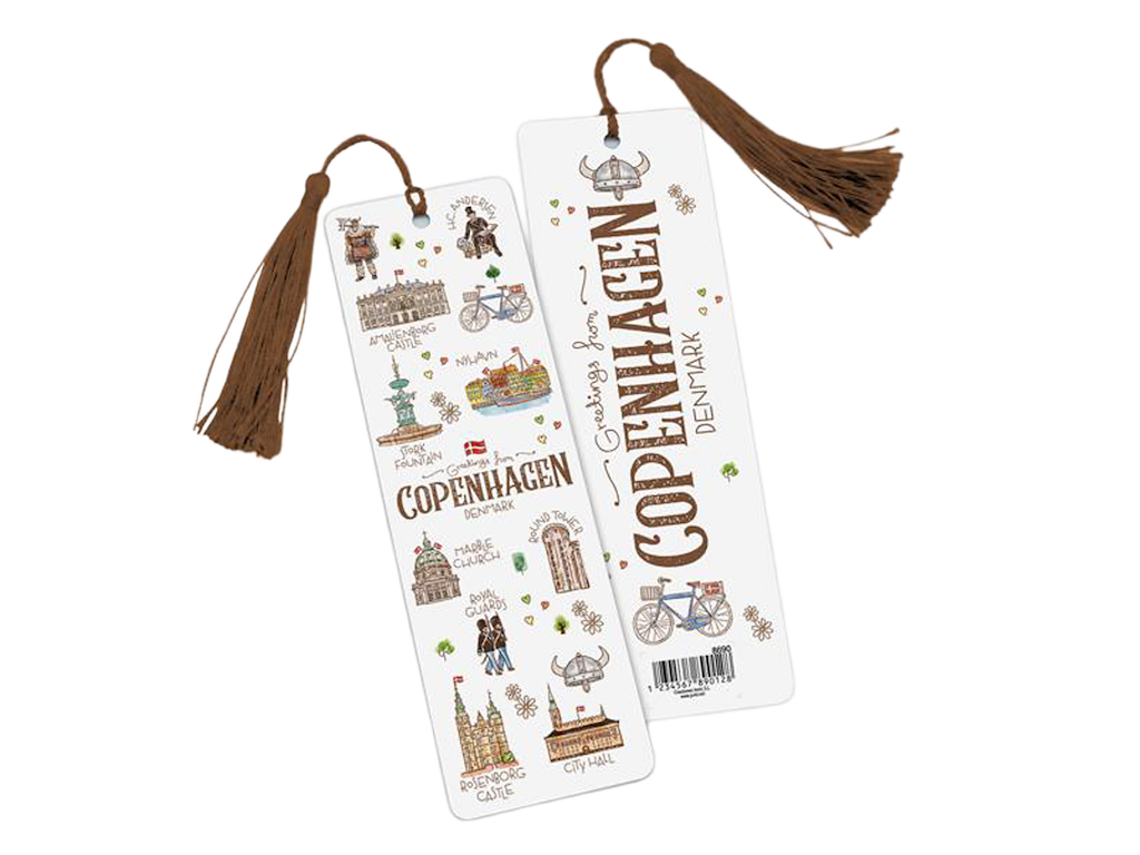 Bogmærke Akvarel CPH 