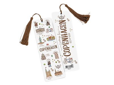 Bogmærke Akvarel CPH 