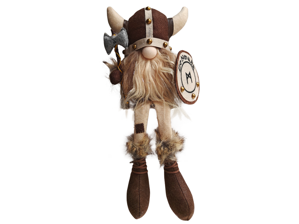 Viking I Stof Mand Dingleben 37 cm.