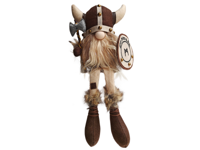 Viking I Stof Mand Dingleben 37 cm.