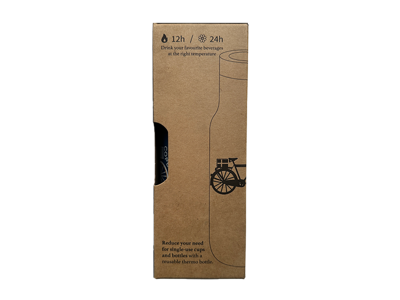 Termoflaske, Cykel Blå