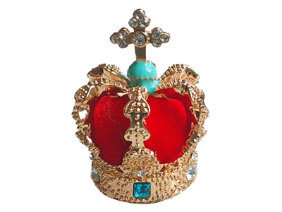 Figur, Miniature Royal Crown Turkis