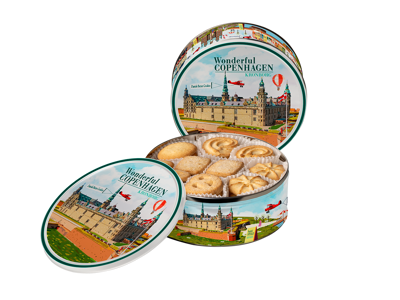 Småkager, Ass. Nyhavn Kronborg Amalienborg Rosenborg 454 Gram
