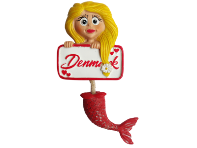 Magnet Havfrue Med Dinglende Ben