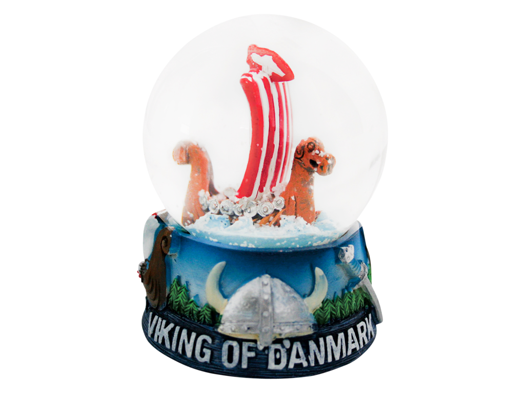Magnet Snekugle Vikingskib