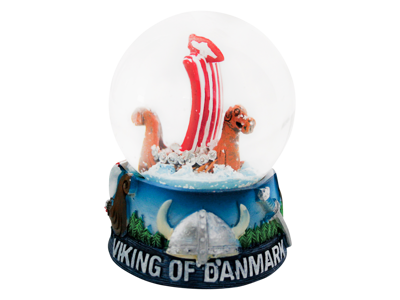 Magnet Snekugle Vikingskib