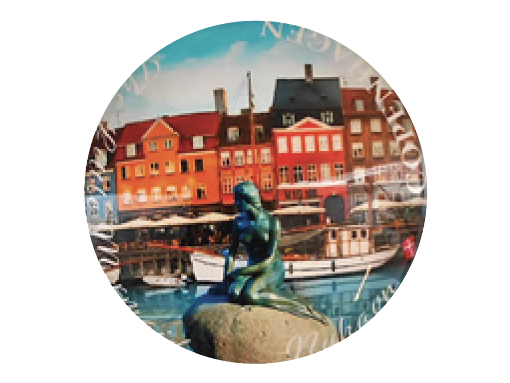 Glasmagnet, Nyhavn Mermaid