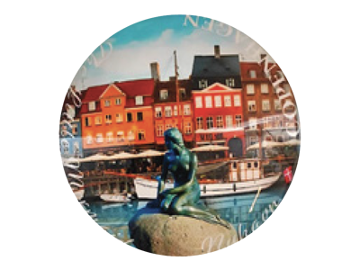 Glasmagnet, Nyhavn Mermaid
