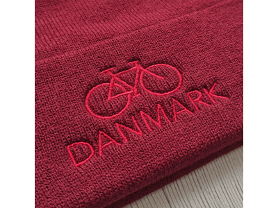 Beanie - Vinrød - Cykel