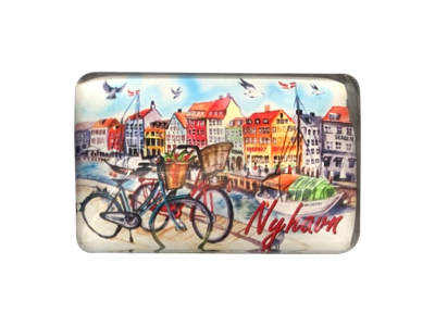Glasmagnet, Nyhavn Tegninger
