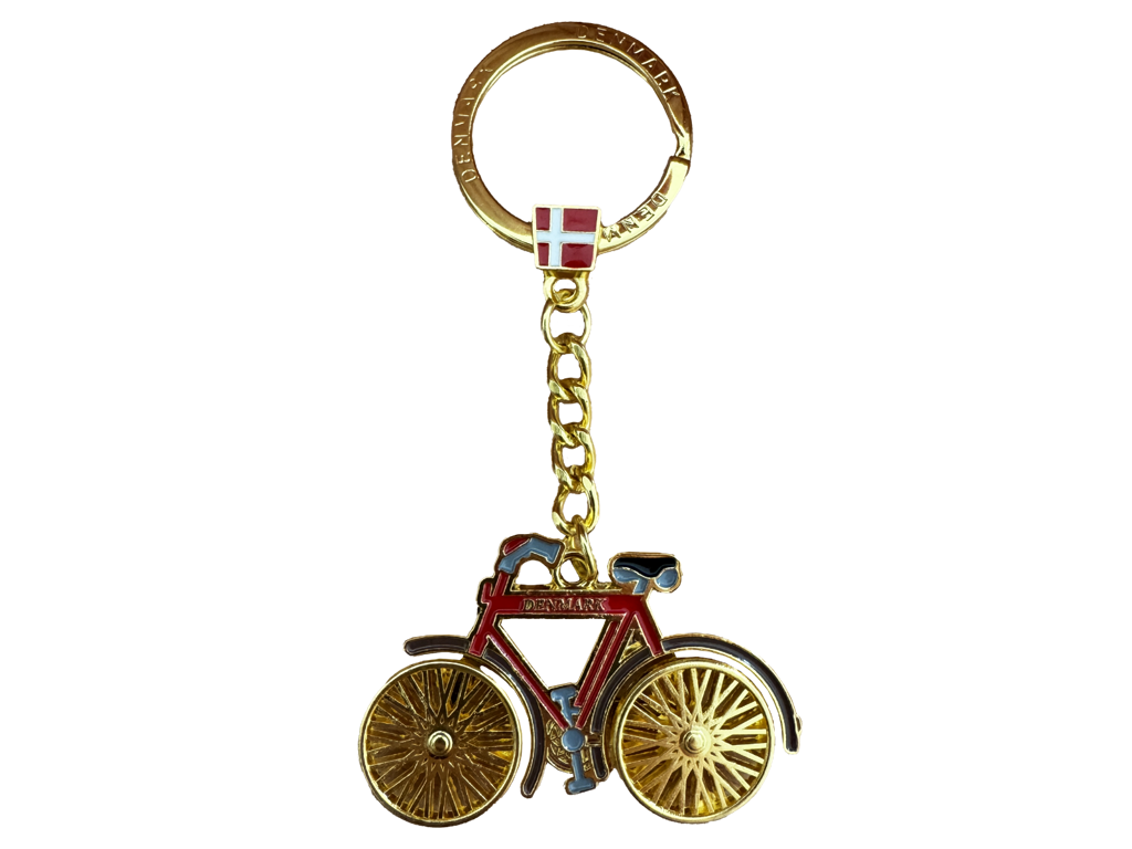 Nøglering, Cykel Rød