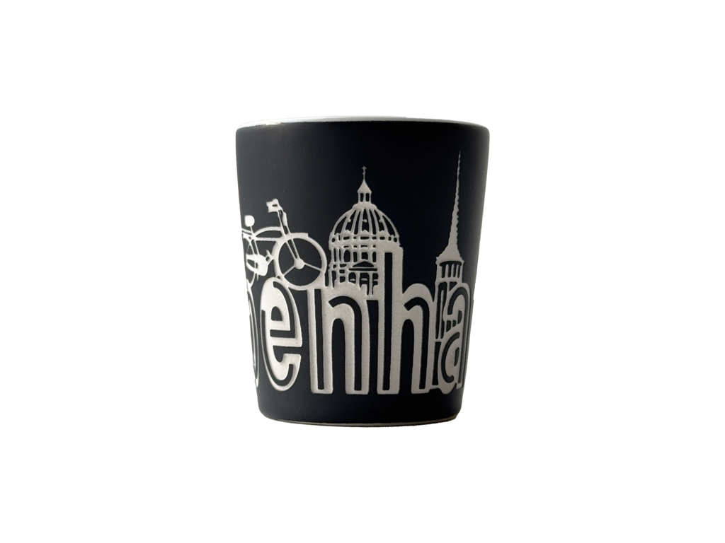 Shotglas, København Sort