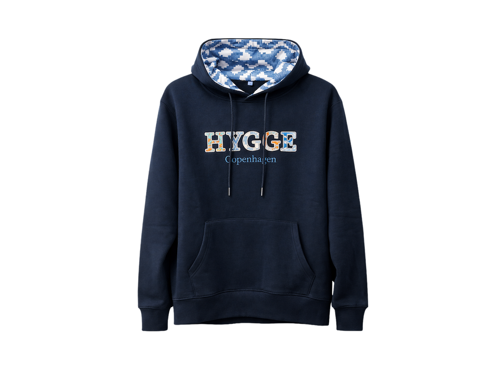 Hoodie, Hygge støvet blå