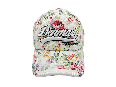 Kasket, Denmark Blomster Hvid
