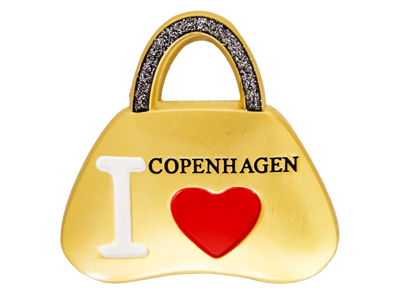 Klipmagnet, I Love CPH Taske