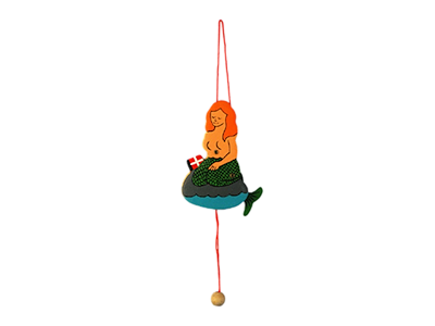 Sprællemand, Havfrue 10 cm.