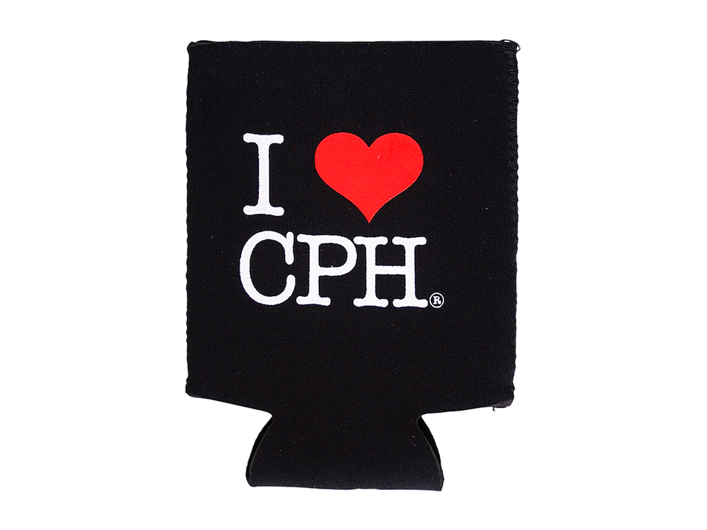 Dåsekøler, I Love CPH Neopren Sort