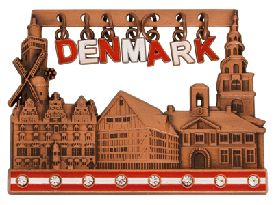 Magnet, Denmark Vedhæng Bronze