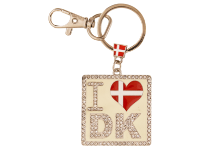 Nøglering I Heart DK