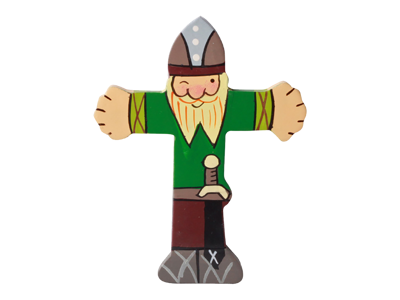 Træbogstav Viking T