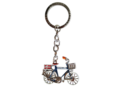 Nøglering, Cykel Med Roterende Hjul